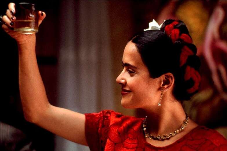 Salma Hayek en una secuencia del filme Frida / TA